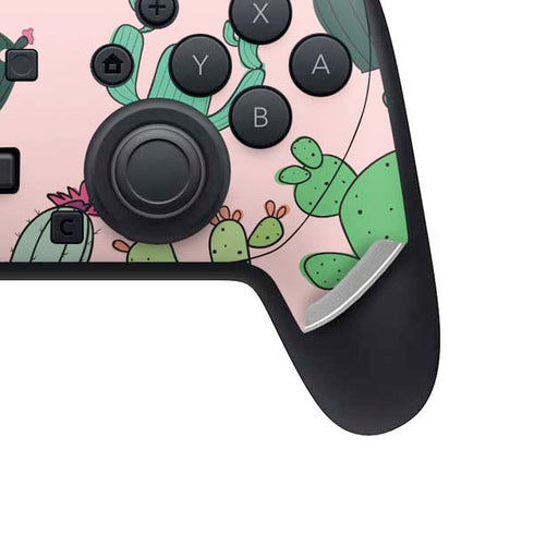Cactus Print Nintendo Switch 2 (2025) Pro Controller Skin