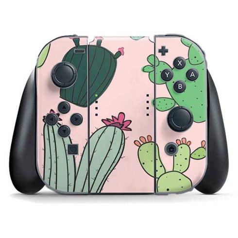 Cactus Print Nintendo Skins