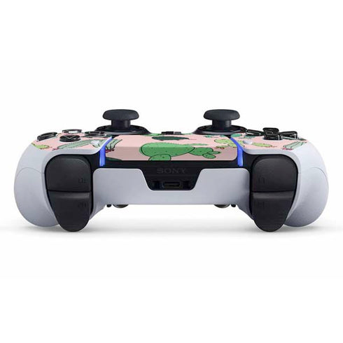 Cactus Print PS5 DualSense Edge Pro Controller Skin