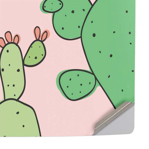 Cactus Print PS5 Slim Digital Edition Console Skin