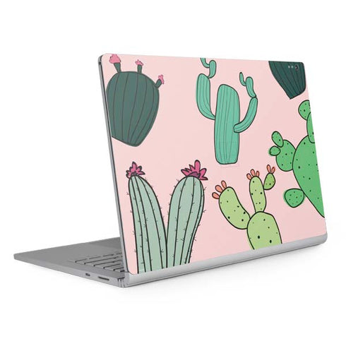 Cactus Print Surface Book 2 15in Skin