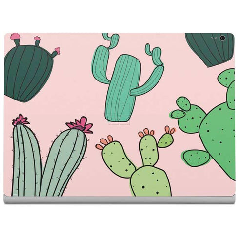 Cactus Print Surface Book 2 15in Skin