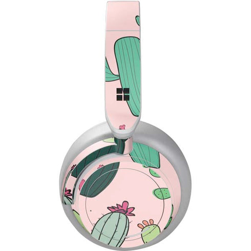 Cactus Print Surface Headphones Skin