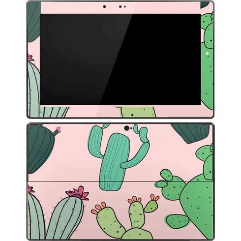Cactus Print Surface Pro Tablet Skin