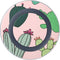 Cactus Print Wireless Charger Skin