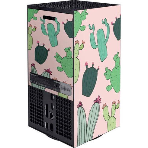 Cactus Print XBox Series X Digital Edition Bundle Skin