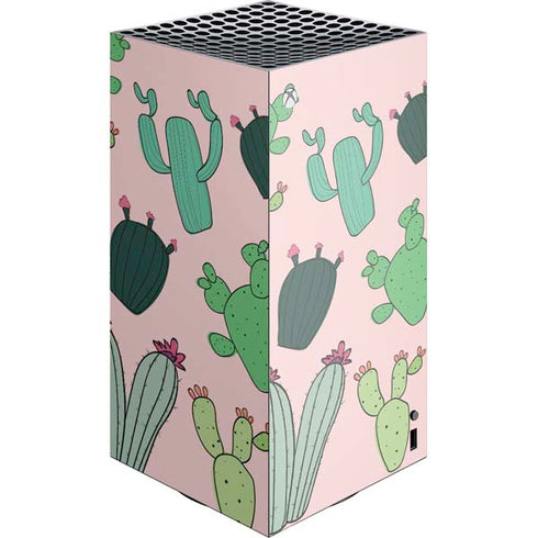 Cactus Print Xbox Series X Skins
