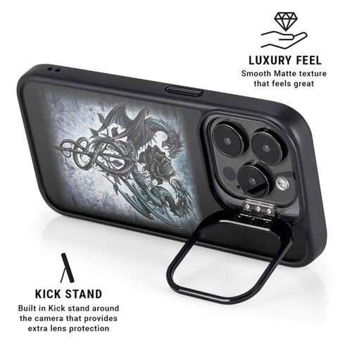 Alchemy Carta Caduceus Rex iPhone 16 Pro Max Kickstand Case