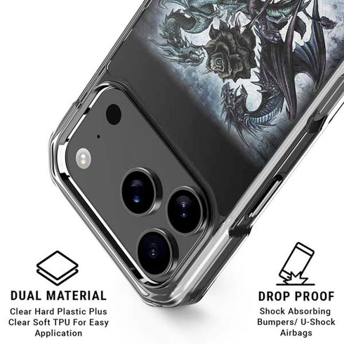 Alchemy Carta Caduceus Rex iPhone 18 Pro Clear Case