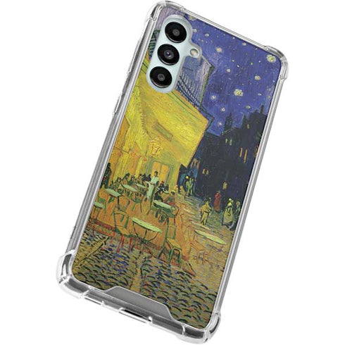 Cafe Terrace at Night by Van Gogh Galaxy A16 5G Clear Case