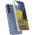Cafe Terrace at Night by Van Gogh Galaxy A55 5G Clear Case