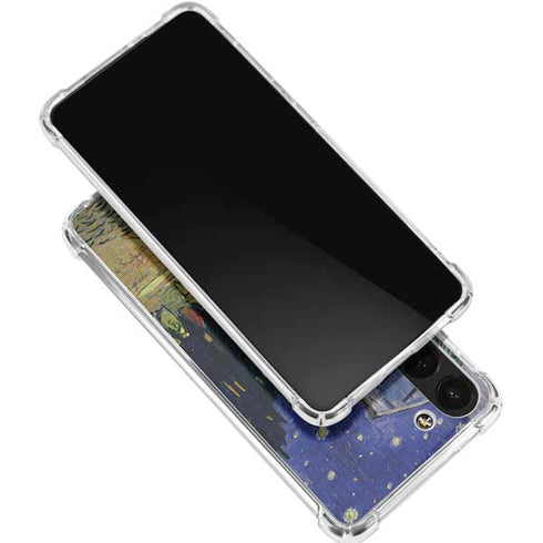 Cafe Terrace at Night by Van Gogh Galaxy S24 FE Clear Case