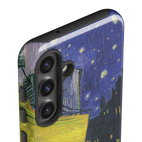 Cafe Terrace at Night by Van Gogh Galaxy S25 Plus Impact Case