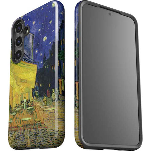 Cafe Terrace at Night by Van Gogh Galaxy S25 Plus Impact Case