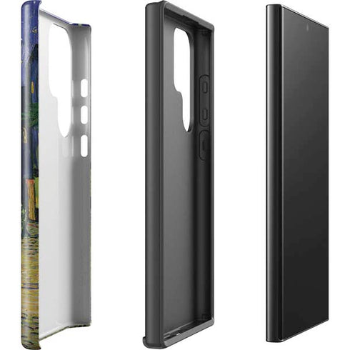 Cafe Terrace at Night by Van Gogh Galaxy S25 Ultra Impact Case