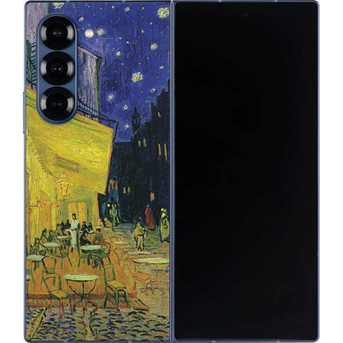 Cafe Terrace at Night by Van Gogh Galaxy Z Fold6 Skin