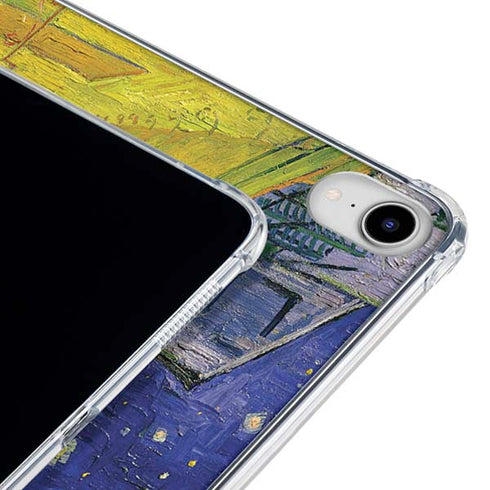 Cafe Terrace at Night by Van Gogh iPad 11th Gen (2025) Clear Case