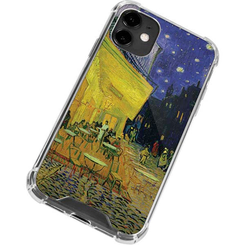 Vincent Van Gogh Cafe Terrace at Night iPhone 12 Mini Clear Case