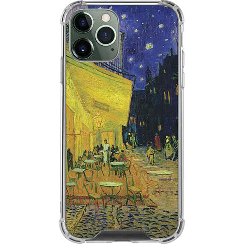 Vincent Van Gogh Cafe Terrace at Night iPhone 12 Pro Max Clear Case