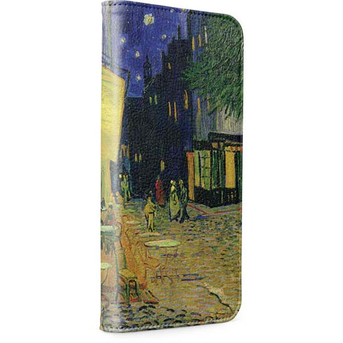 Cafe Terrace at Night by Van Gogh iPhone 13 Pro Max Folio Case