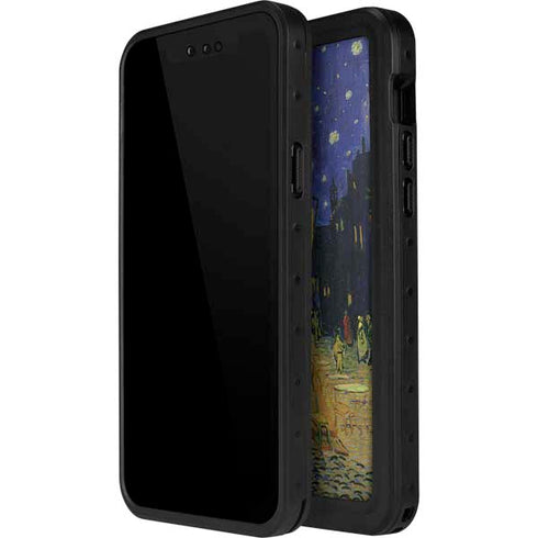 Cafe Terrace at Night by Van Gogh iPhone 15 Pro Waterproof Case