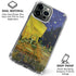 Cafe Terrace at Night by Van Gogh iPhone 16 Pro Clear Case