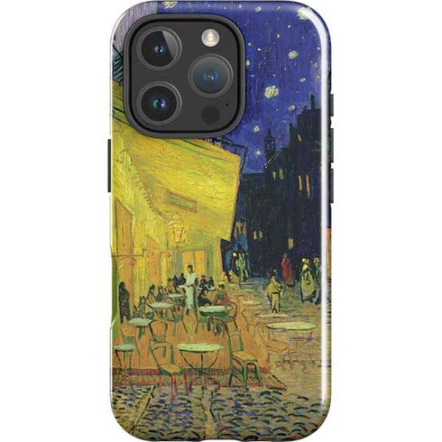 Cafe Terrace at Night by Van Gogh iPhone 16 Pro Impact Case