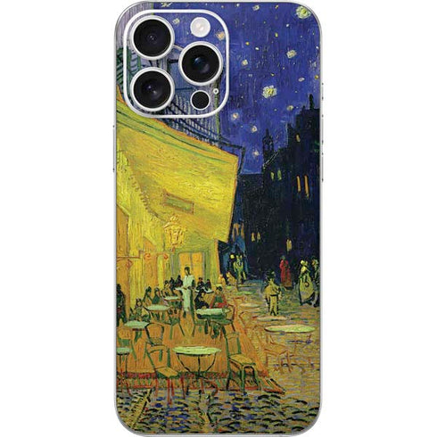 Cafe Terrace at Night by Van Gogh iPhone 16 Pro Max Skin