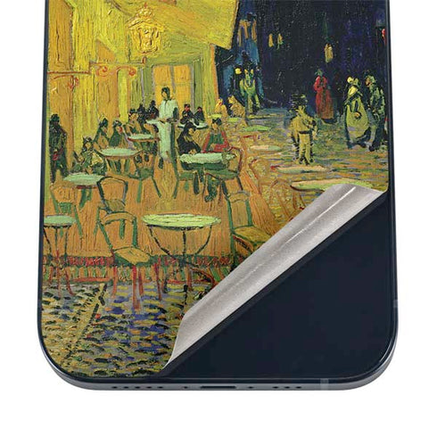 Cafe Terrace at Night by Van Gogh iPhone 16 Skin