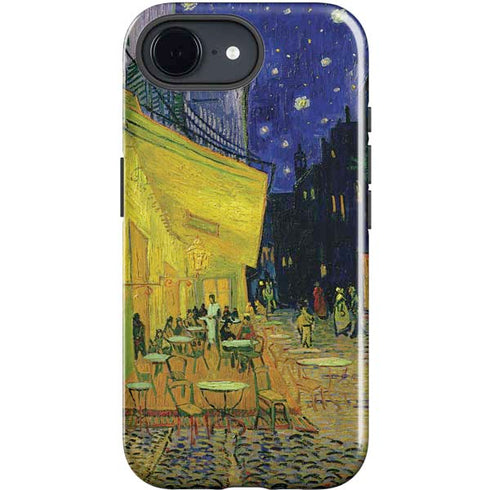 Cafe Terrace at Night by Van Gogh iPhone 16e Impact Case