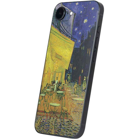 Cafe Terrace at Night by Van Gogh iPhone 16e Skin