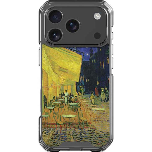 Cafe Terrace at Night by Van Gogh iPhone 18 Pro Clear Case