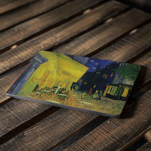 Cafe Terrace at Night by Van Gogh Apple MacBook Air Skin