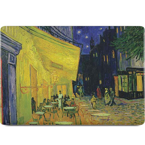 Cafe Terrace at Night by Van Gogh MacBook Skins