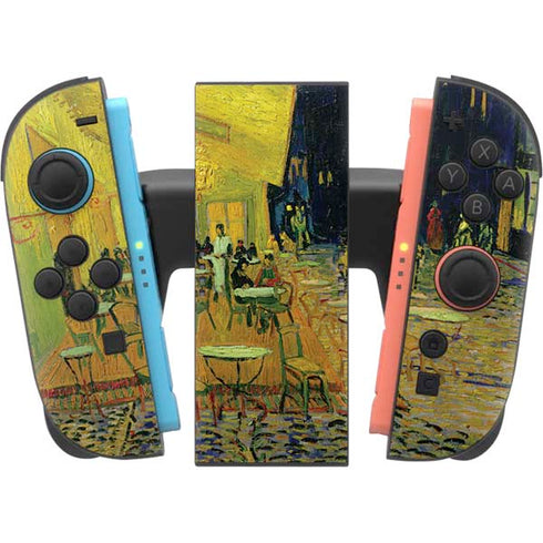 Cafe Terrace at Night by Van Gogh Nintendo Switch 2 (2025) Joy-Con Controller Skin