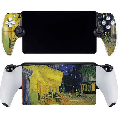 Cafe Terrace at Night by Van Gogh PlayStation PS5 Skins