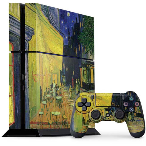 Cafe Terrace at Night by Van Gogh PlayStation PS4 Skins