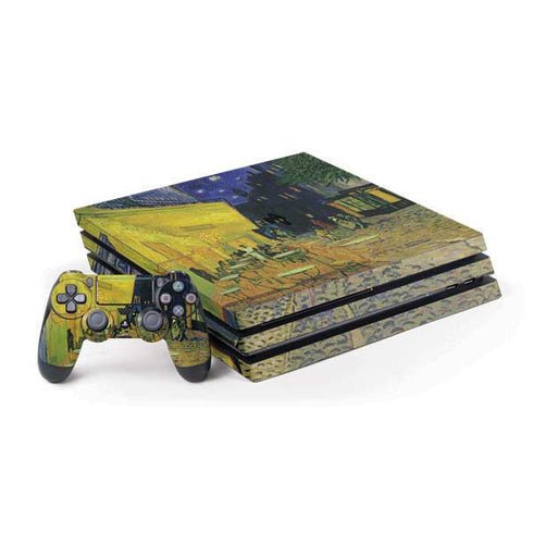 Cafe Terrace at Night by Van Gogh PlayStation PS4 Skins