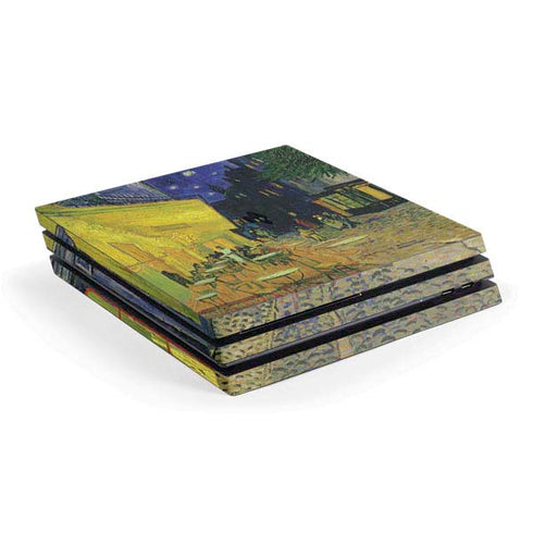 Cafe Terrace at Night by Van Gogh PlayStation PS4 Skins