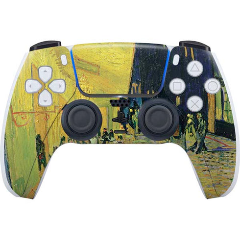 Cafe Terrace at Night by Van Gogh PlayStation PS5 Skins