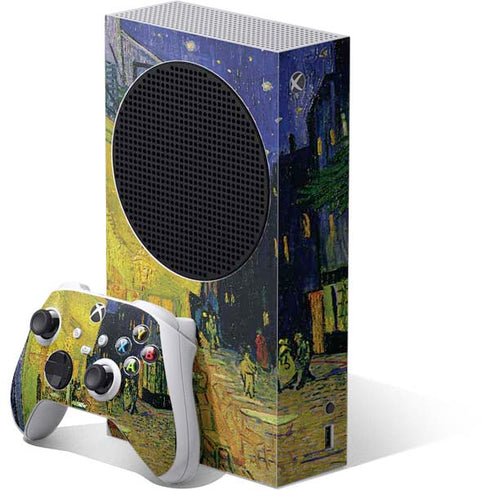 Cafe Terrace at Night by Van Gogh Xbox Series S Skins