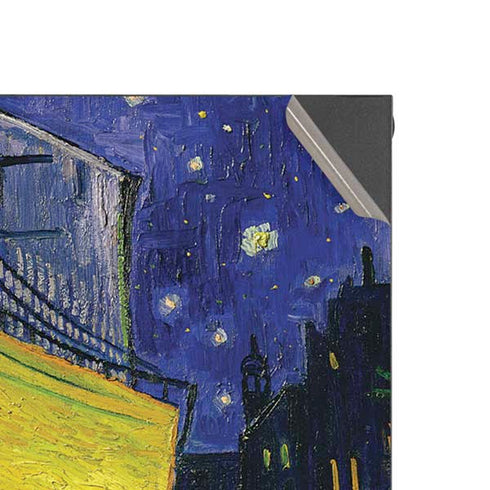 Cafe Terrace at Night by Van Gogh XBox Series X Digital Edition Console Skin