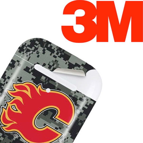 NHL Calgary Flames Camo Apple AirPods Skin