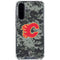 NHL Calgary Flames Camo Galaxy A36 5G Clear Case