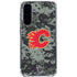 NHL Calgary Flames Camo Galaxy A36 5G Clear Case