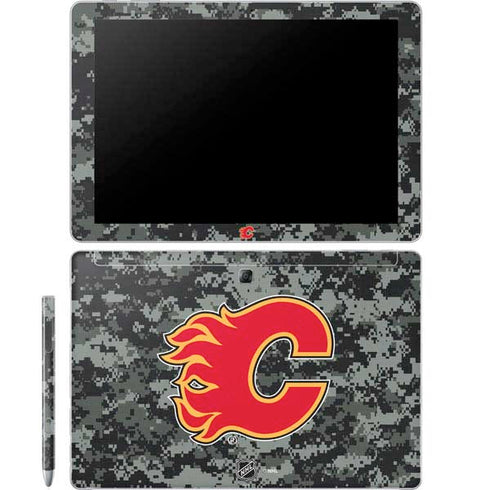 NHL Calgary Flames Camo Galaxy Book 12in Skin