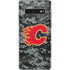 NHL Calgary Flames Camo Galaxy S10 Skin