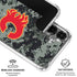 NHL Calgary Flames Camo Galaxy S26 Clear Case