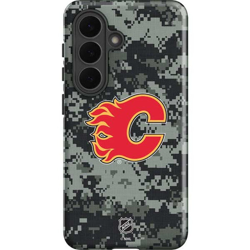 NHL Calgary Flames Camo Galaxy S26 Impact Case