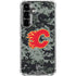 NHL Calgary Flames Camo Galaxy S26 Plus Clear Case